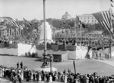 Columbus Memorial Unveiling, General View, 1912. Creator: Harris & Ewing