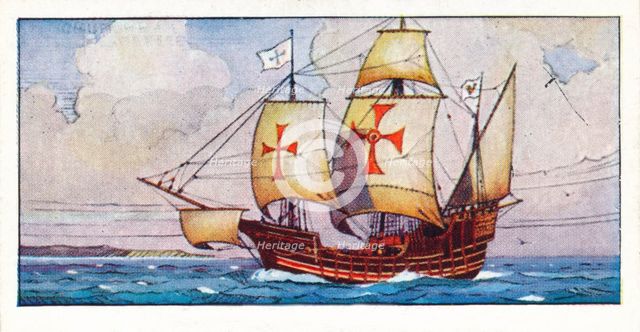 'Columbus's Santa Maria', 1937. Artist: Unknown.