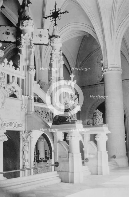 Columbus tomb, Santo Domingo, between c1915 and c1920. Creator: Bain News Service.