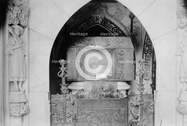 Columbus tomb, Santo Domingo, between c1915 and c1920. Creator: Bain News Service.