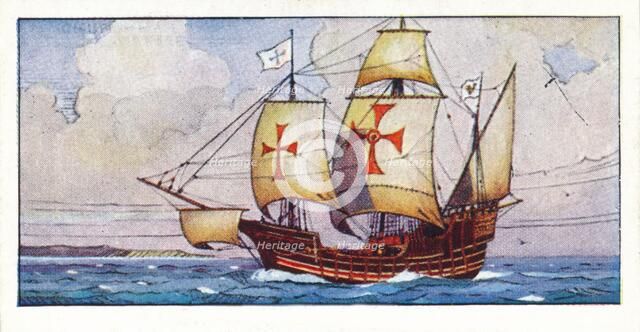 'Columbus's Santa Maria', 1937. Artist: Unknown.