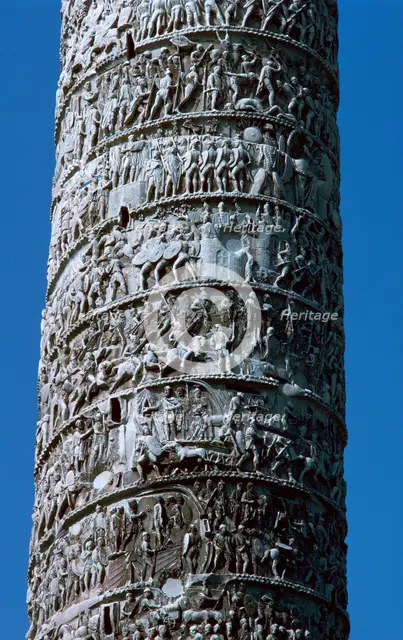 Column of Marcus Aurelius. Artist: Unknown