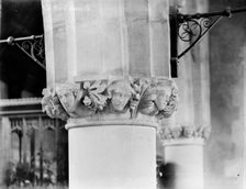 Column Capital, St Mary Magdalenes Church, Woodstock, Oxfordshire, c1860-c1922. Artist: Henry Taunt