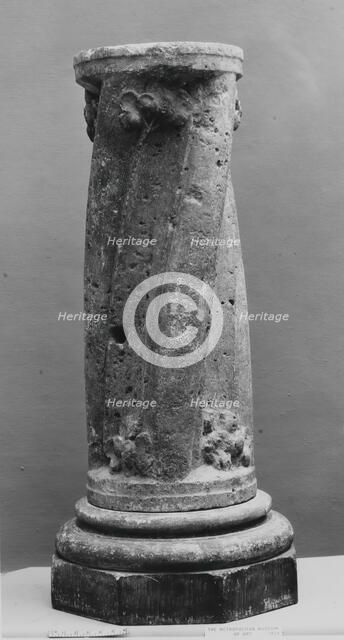 Column, French, 13th century. Creator: Unknown.
