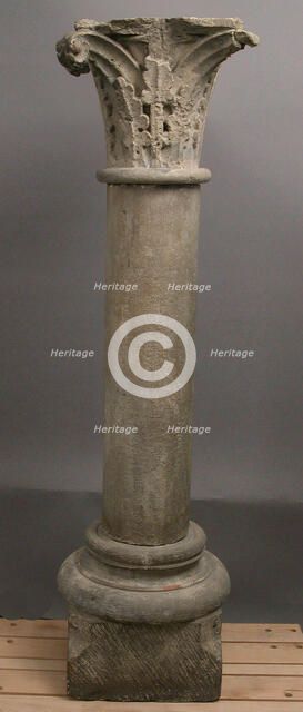 Column, French, 12th-13th century. Creator: Unknown.