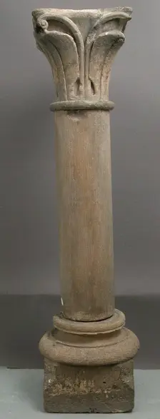 Column, French, 12th-13th century. Creator: Unknown