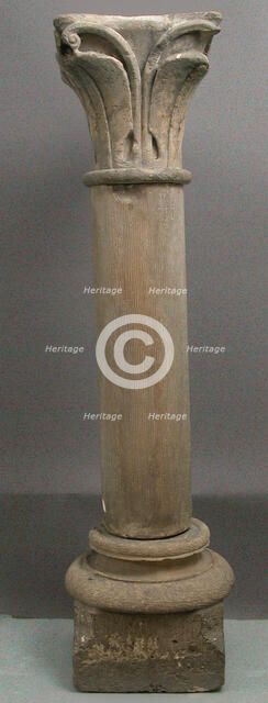 Column, French, 12th-13th century. Creator: Unknown.