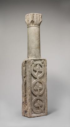 Column from a Choir Screen, Central Italian, ca. 800-900. Creator: Unknown