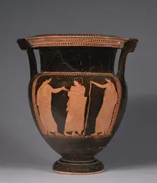 Column Krater, 440-430 BC. Creator: Naples Painter (Greek, -490--390), attributed to