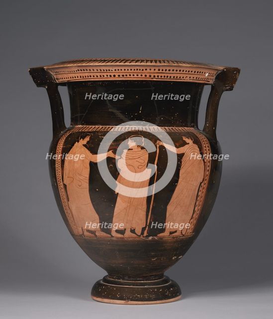 Column Krater, 440-430 BC. Creator: Naples Painter (Greek, -490--390), attributed to.