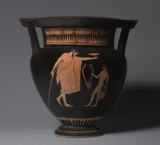 Column Krater, 470-460 BC. Creator: Pig Painter (Greek), attributed to