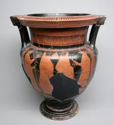 Column Krater (Mixing Bowl), 460-450 BCE. Creator: Florence Painter