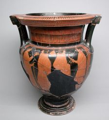 Column Krater (Mixing Bowl), 460-450 BCE. Creator: Florence Painter