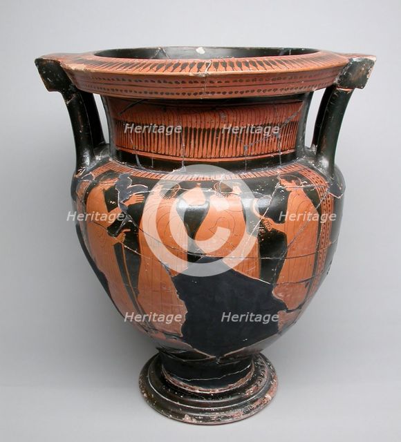 Column Krater (Mixing Bowl), 460-450 BCE. Creator: Florence Painter.