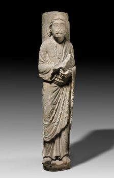 Columnar Figure of an Apostle, c. 1180. Creator: Unknown