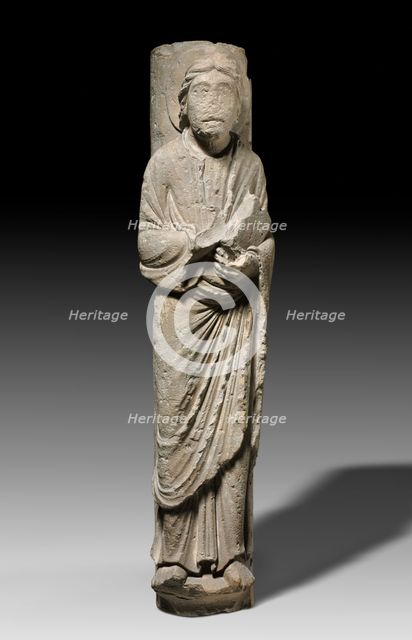 Columnar Figure of an Apostle, c. 1180. Creator: Unknown.