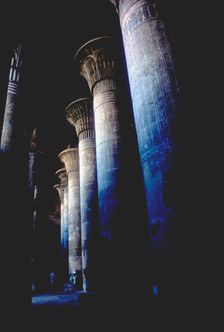 Columns of the Hypostyle Hall, Temple of Khnum, Ptolemaic & Roman Periods