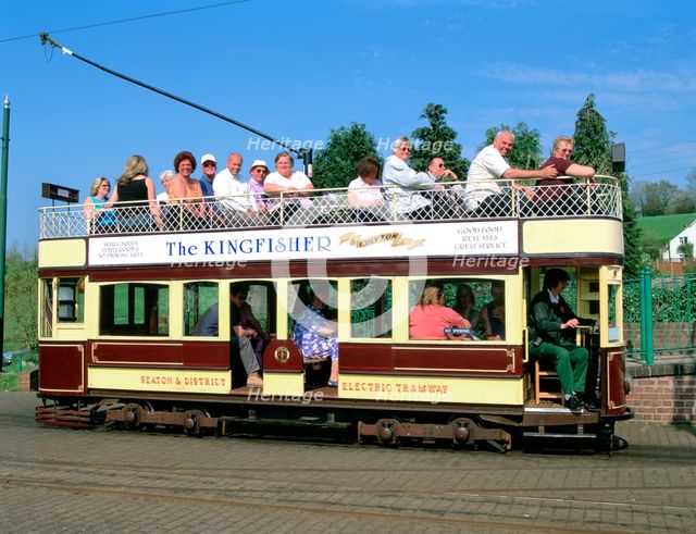 Colyton Terminus, Seaton Tramway, Devon. Creator: Peter Thompson.