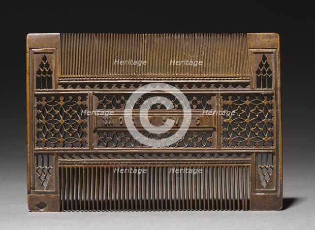 Comb, 1400s. Creator: Unknown.