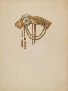 Comb, 1935/1942. Creator: Unknown