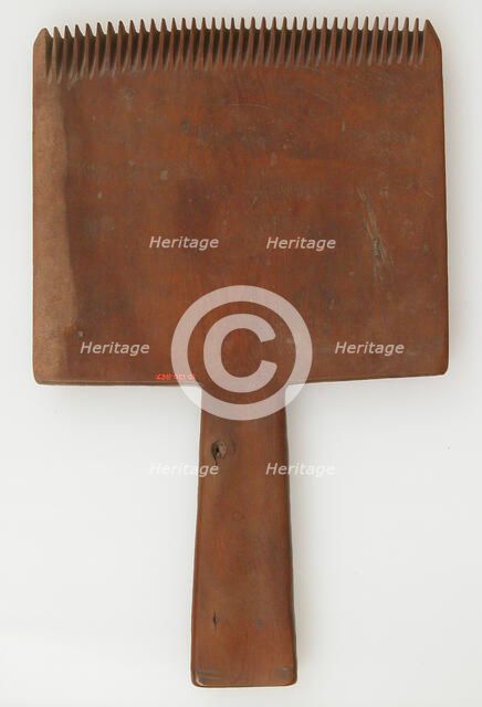 Comb, Byzantine, 3rd-8th century. Creator: Unknown.