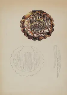 Comb, c. 1936. Creator: Sylvia DeZon
