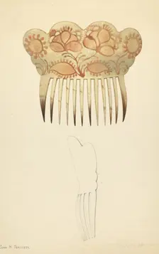 Comb, c. 1939. Creator: John H. Tercuzzi