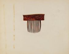 Comb, c. 1940. Creator: Irene Lawson
