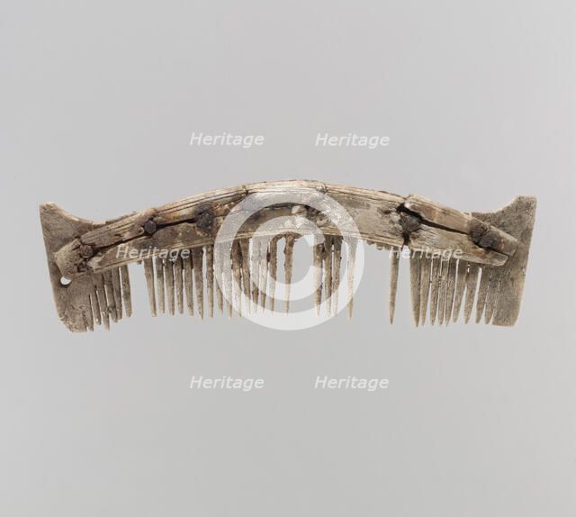 Comb, Frankish, 6th century. Creator: Unknown.