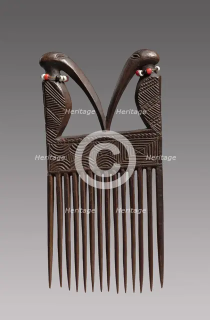 Comb, mid-late 1800s. Creator: Unknown.