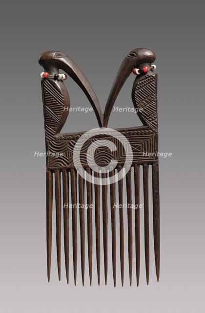 Comb, mid-late 1800s. Creator: Unknown.