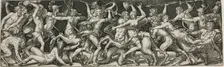Combat of Centaurs and Lapiths, 1550/1572. Creator: Etienne Delaune