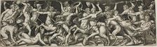 Combat of Centaurs and Lapiths, 1550/1572. Creator: Etienne Delaune
