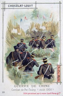 Combat at Pei-Tsang, China, Boxer Rebellion, August 1900