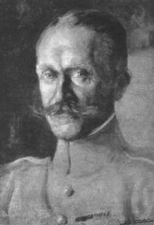 Combat Aerien; Le general Duval, commandant l'Aeronautique aux armees 1918. Creator: L Jonas