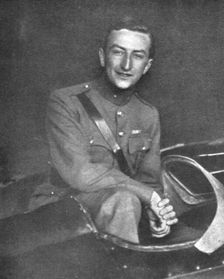 'Combat Aerien; Parmi les forces alliees aerienes; L "as" belge Willy Coppens 1918. Creator: Unknown