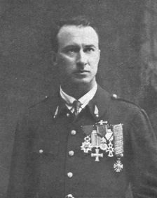 'Combat Aerien; Parmi les forces alliees aerienes; Maurice Boyau, tue le 16 septembre 1918 1918. Creator: Unknown