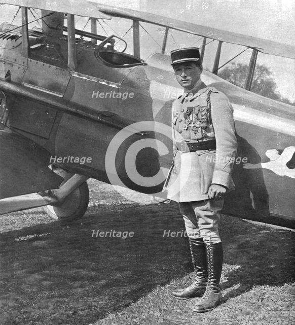''Combat Aerien; Six Allemands "Descendus" en deux heures; le Sous-Lieutenant Fonck..., 1918. Creator: Unknown.