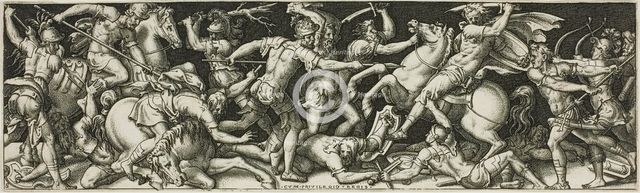 Combats and Triumphs, 1550/1572. Creator: Etienne Delaune.