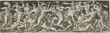 Combats and Triumphs: Battle of the Naked Men, 1550/1572. Creator: Etienne Delaune