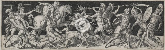 Combats and Triumphs No. 10. Creator: Etienne Delaune (French, 1518/19-c. 1583).