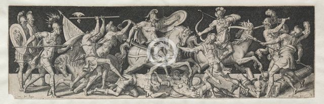 Combats and Triumphs No. 12. Creator: Etienne Delaune (French, 1518/19-c. 1583).