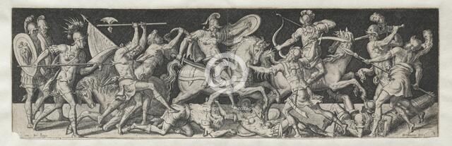 Combats and Triumphs No. 12. Creator: Etienne Delaune (French, 1518/19-c. 1583).
