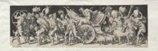 Combats and Triumphs No. 2: Triumphant March. Creator: Etienne Delaune (French, 1518/19-c. 1583)