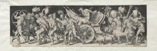 Combats and Triumphs No. 2: Triumphant March. Creator: Etienne Delaune (French, 1518/19-c. 1583)