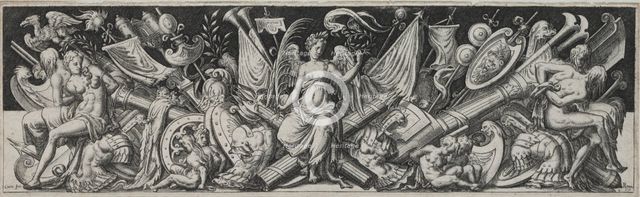Combats and Triumphs No. 3. Creator: Etienne Delaune (French, 1518/19-c. 1583).