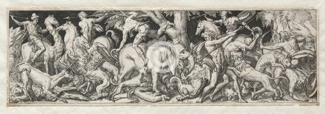 Combats and Triumphs No. 6. Creator: Etienne Delaune (French, 1518/19-c. 1583).