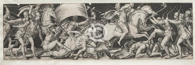 Combats and Triumphs No. 9. Creator: Etienne Delaune (French, 1518/19-c. 1583).