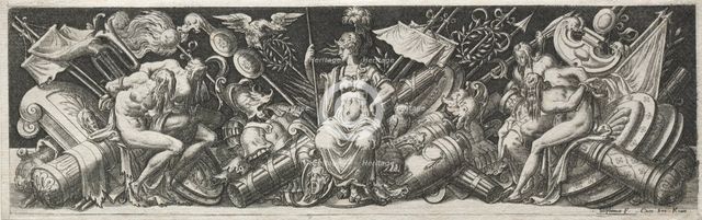 Combats and Triumphs, probably 1560s. Creator: Etienne Delaune (French, 1518/19-c. 1583).