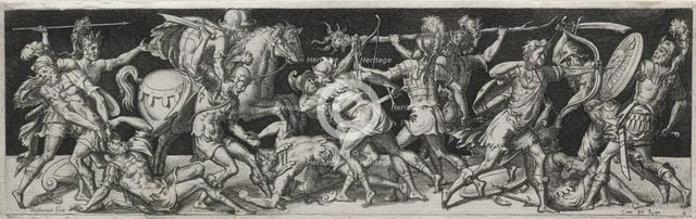 Combats and Triumphs, probably 1560s. Creator: Etienne Delaune (French, 1518/19-c. 1583).